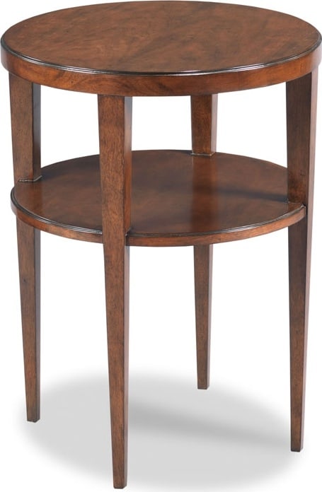 Woodbridge Provence Collection Circular Drink Table in Bordeaux Finish (1 of 3)