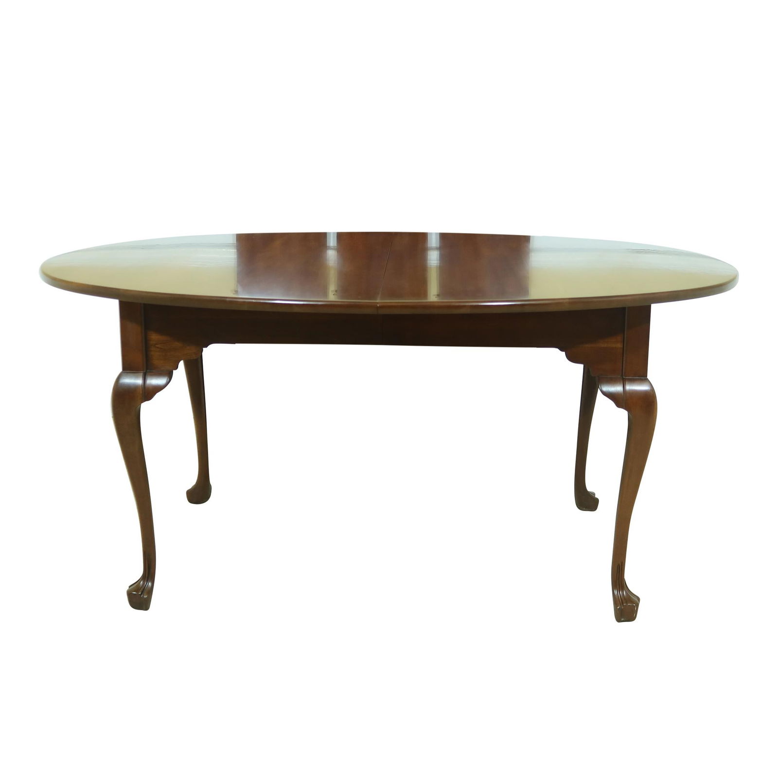Statton Old Towne Cherry Oval Dining Table with 3 Leaves (1 of 10)