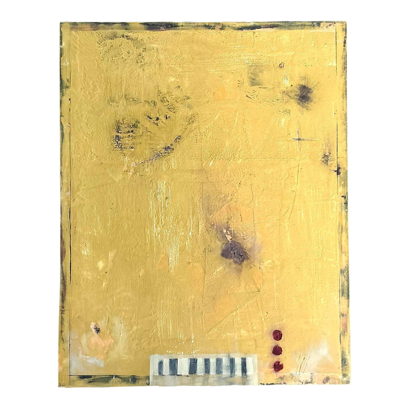 Vintage Boho Abstract Oil Painting Canvas 16x20 Saffron: Vintage Boho Abstract Oil Painting Canvas 16x20 Saffron Elevate your home decor with this vintage Boho abstract original oil painting on canvas. This striking artwork features a rich saffron color and