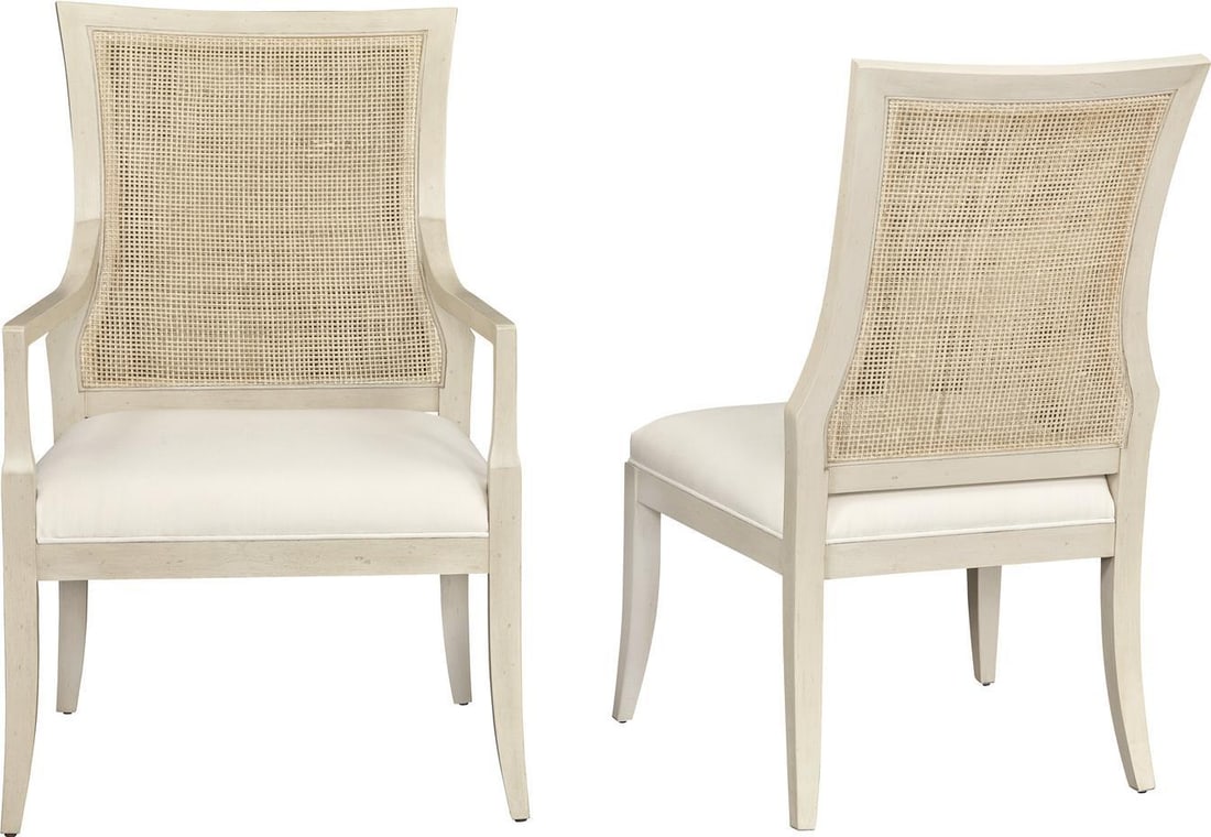 Port Eliot Savannah Cane Back Dining Chair French Country Style (1 of 1)