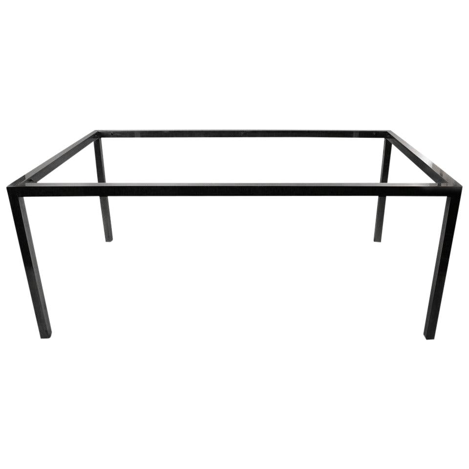 Versatile Cast Aluminum Dining Table with Wall-Mount Shelf Brackets (1 of 9)