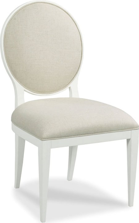 Woodbridge Ovale 18th C French Style Oval Back Chair Alabaster Linen: Woodbridge Ovale 18th C French Style Oval Back Chair Alabaster Linen Experience timeless elegance with this French Style Oval Back Chair, beautifully upholstered in alabaster linen. Crafted from durab