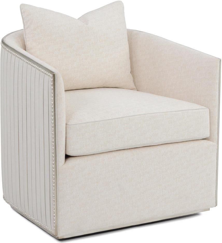 John-Richard Sonoma Swivel Chair Vintage Style 31H 32.5W 30.5D (1 of 1)