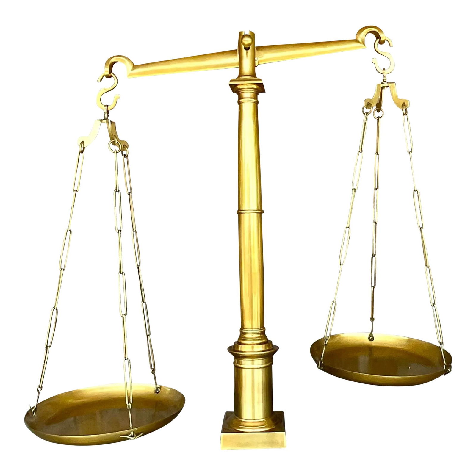 Vintage Boho Solid Brass Library Scales by Global Views (1 of 6)