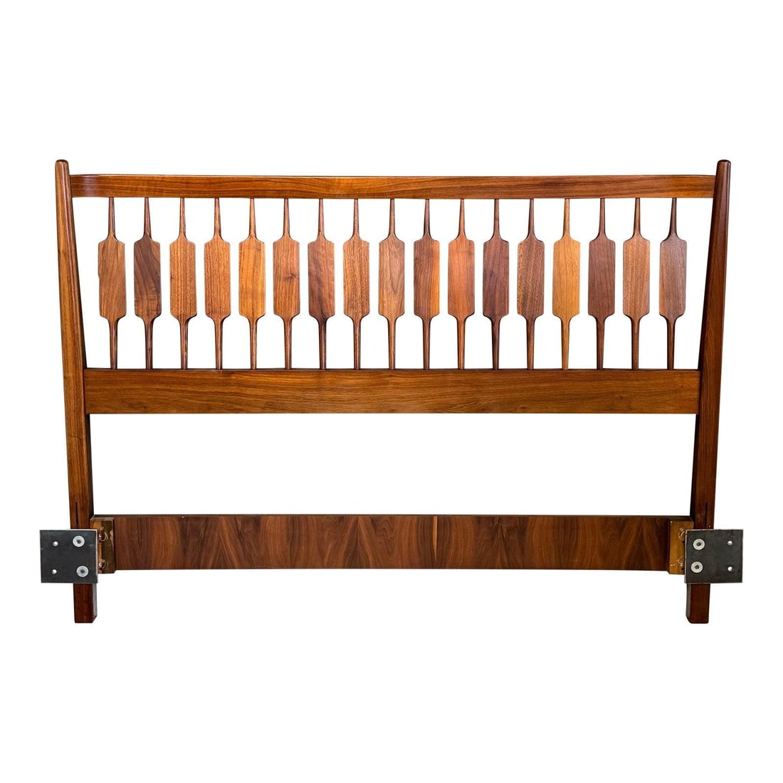 Mid Century Walnut Kipp Stewart Drexel Headboard Full Queen (1 of 5)
