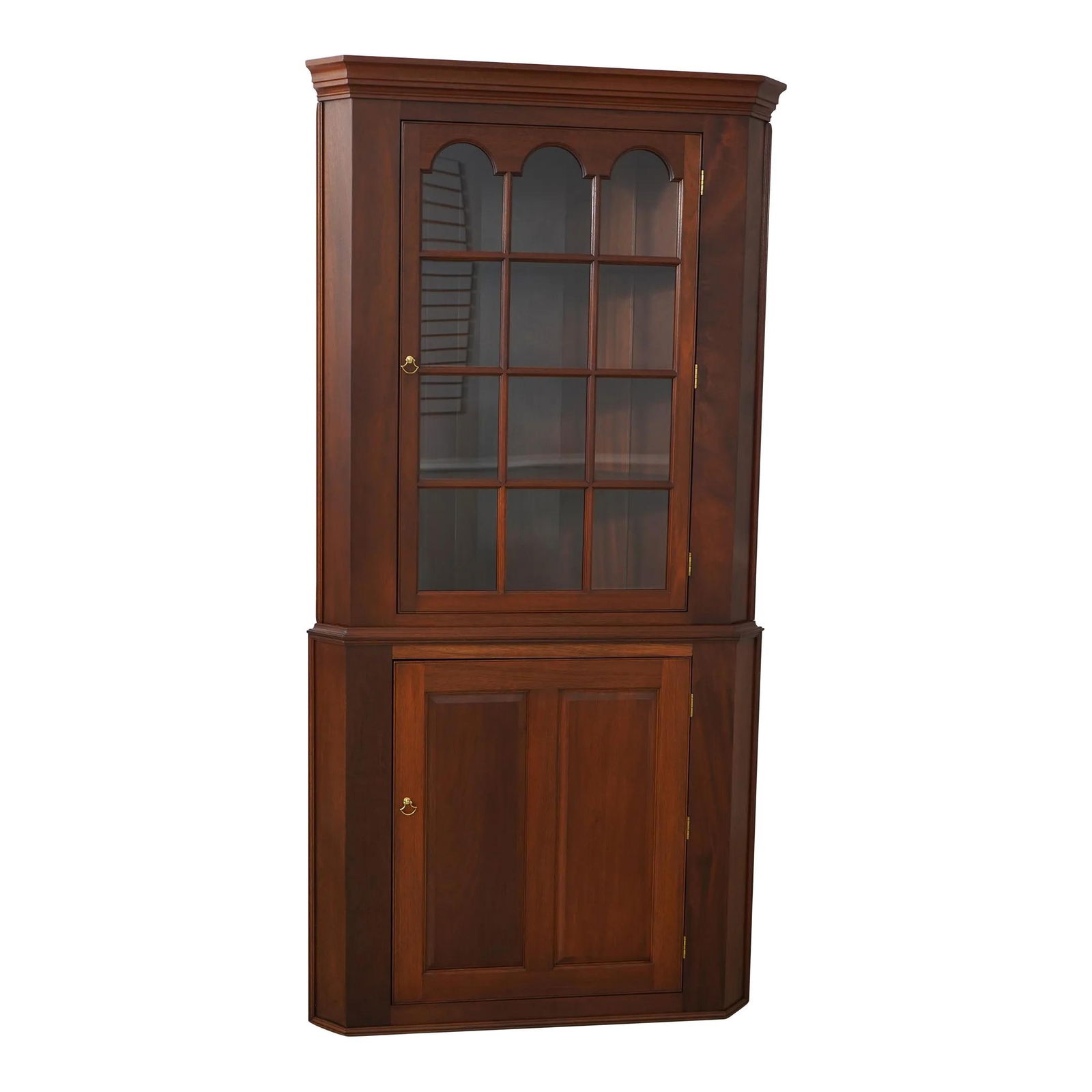 Bartley Henry Ford Mahogany Corner Cabinet Traditional Style 18th Century (1 of 10)