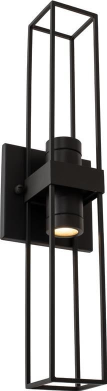 Kalco Modern Eames LED Wall Sconce Matte Black 11W Dimmable (1 of 1)