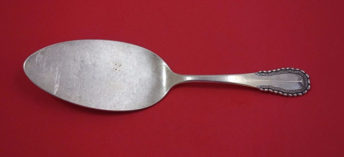 Georg Jensen Viking Number 6 Sterling Silver Pastry Server 8 3/8in (1 of 1)