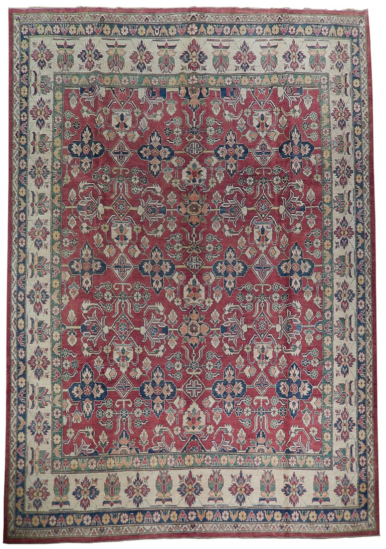 9'6 x 12' Kazak Handmade Rug from Afghanistan (1 of 6)
