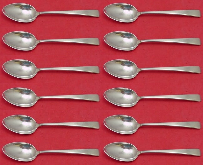 Towle Craftsman Sterling Silver 12-Piece Teaspoon Set 6 Inch (1 of 3)