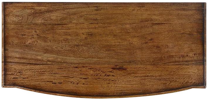 Transitional Theodore Bowfront Chest with Solid Brass Pulls - 5