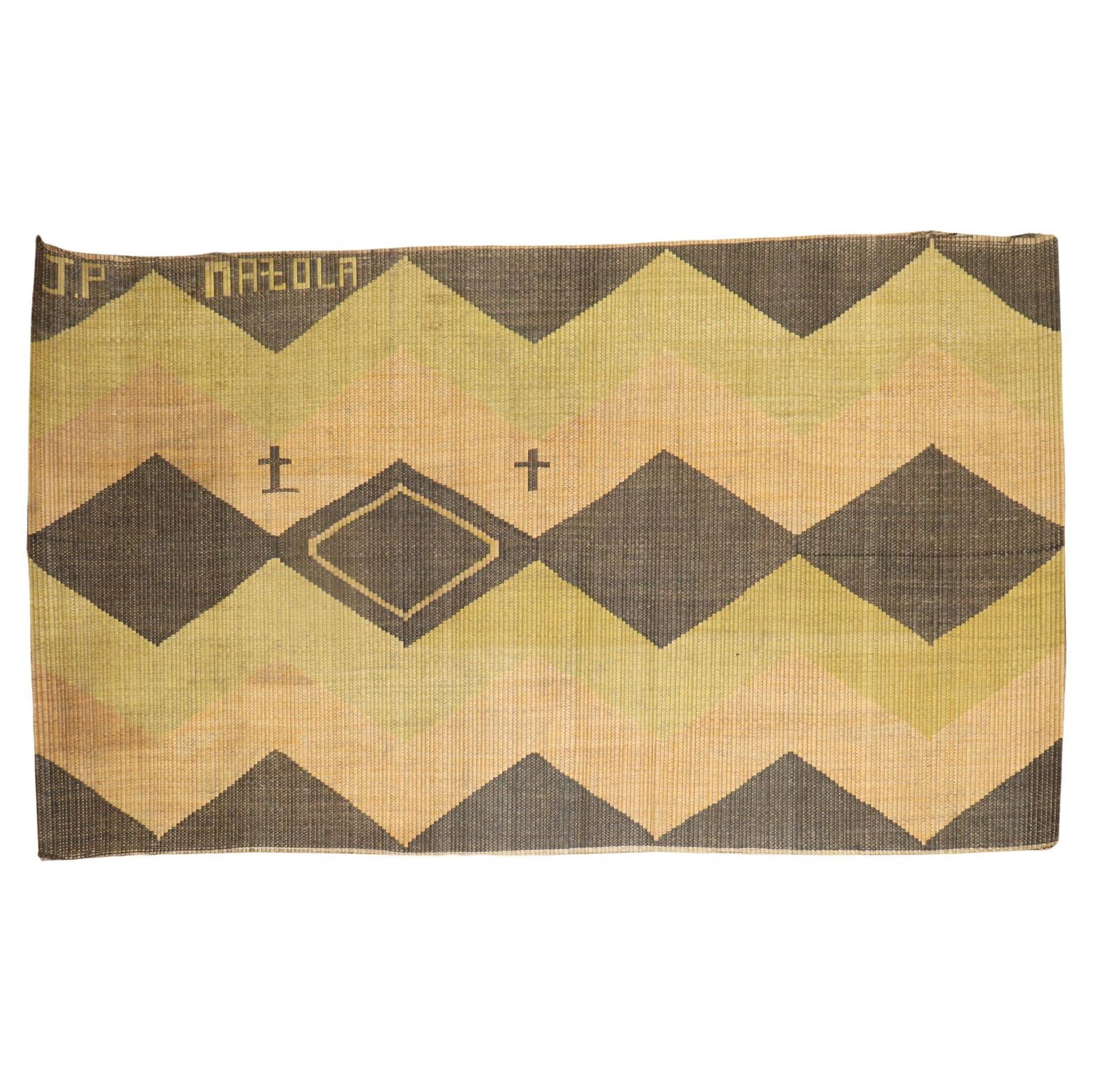 Vintage African Tuareg Mat Geometric Design Reed Leather 1930s: Vintage African Tuareg Mat Geometric Design Reed Leather 1930s This stunning African Tuareg Mat showcases a traditional geometric design, expertly crafted from durable reed and leather materials. Orig