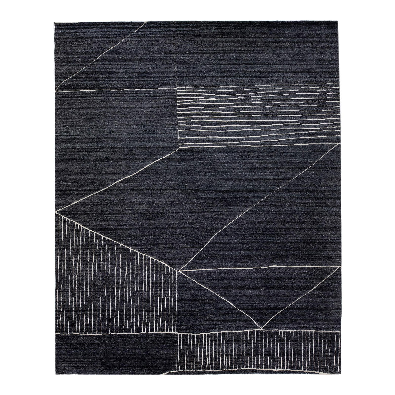 Modern Moroccan Style Wool Rug 12'1" x 14'11" (1 of 7)