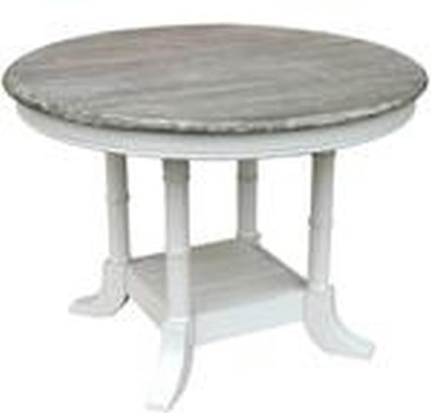 Trade Winds Transitional Island Breakfast Table in Riverwash Finish (1 of 1)