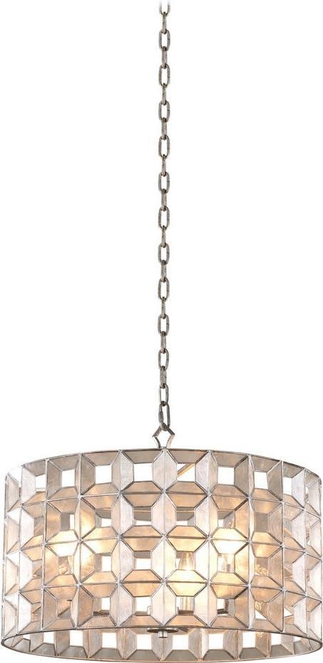Kalco Prado Coastal Chic Capiz Shell Pendant Light (1 of 1)