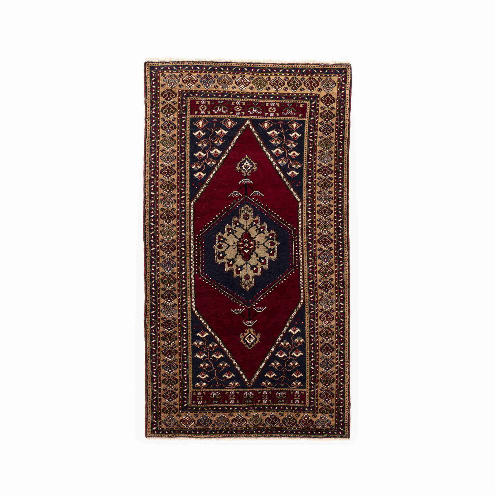 Authentic Handmade Anadol Wool Carpet 57.9 x 103.9 Double Knots (1 of 8)