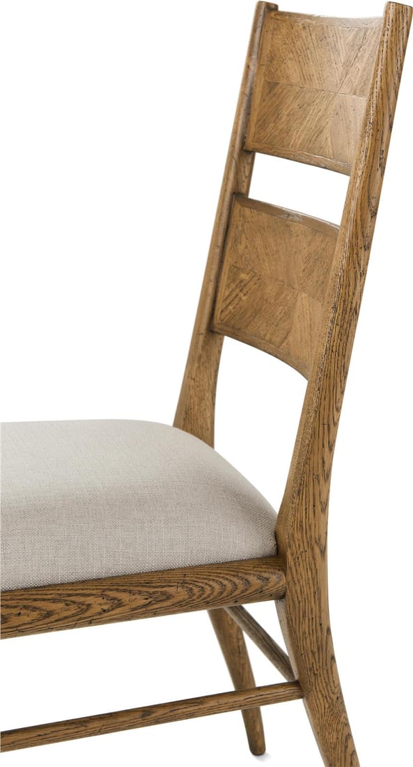 Theodore Alexander Nova Modern Dining Side Chair Oak Veneer (1 of 4)