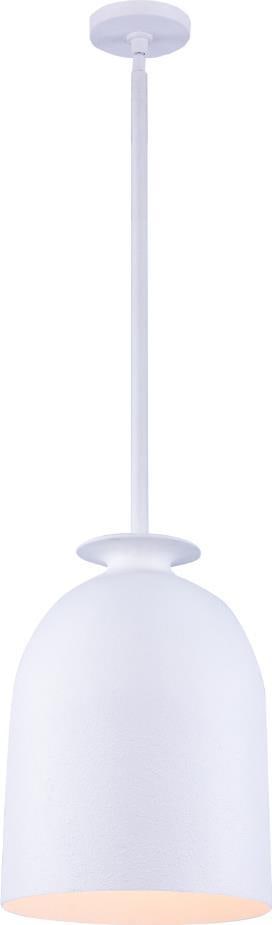 Kalco Gabardine White Gesso Pendant Light 26.88H Dimmable Indoor (1 of 1)