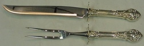 Kirk-Stieff Royal Dynasty Sterling Silver 2pc Carving Set (1 of 1)