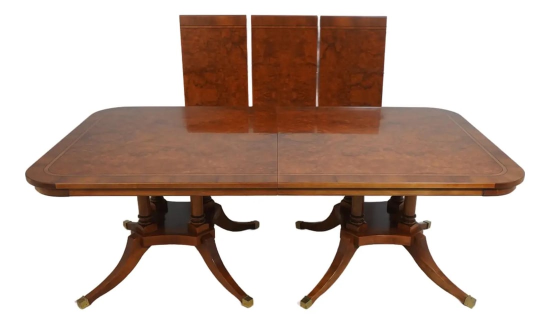 Francisco Malon Giemme Empire Collection Burl Walnut Dining Table (1 of 10)