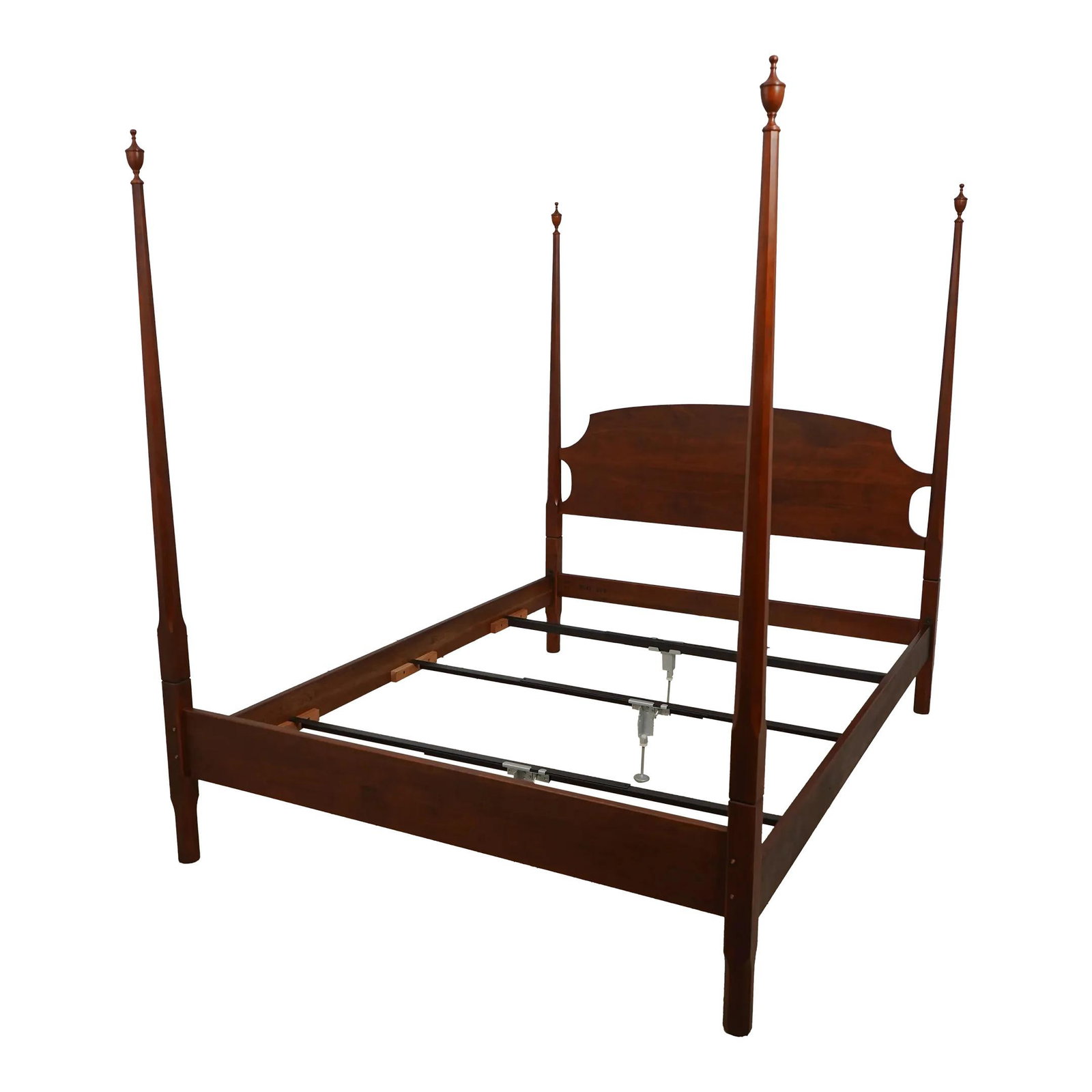 Stickley Cherry Queen Pencil Point Poster Bed 2005 (1 of 10)