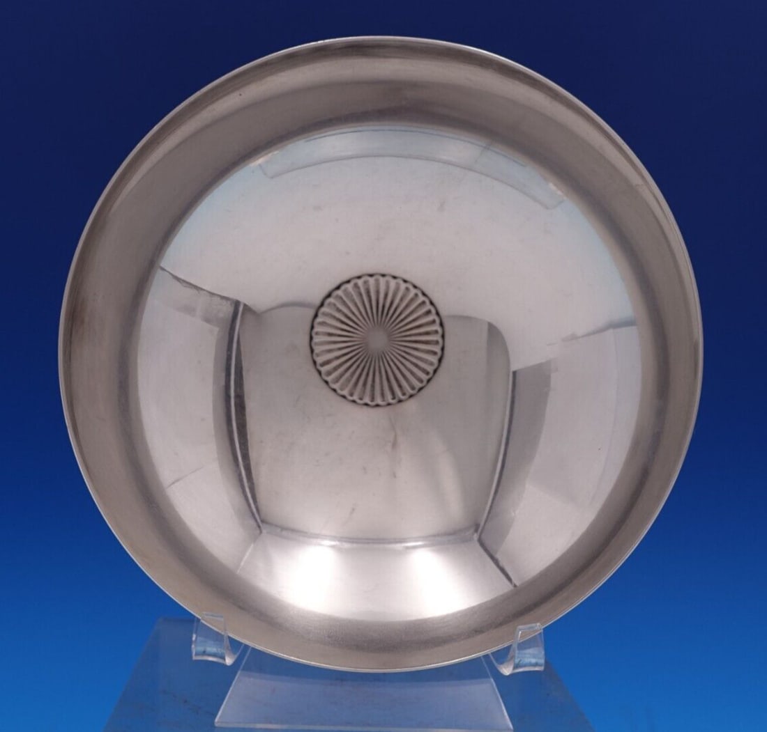 Georg Jensen Bernadotte Sterling Silver Serving Bowl 823 6 1/4 Inch (1 of 8)