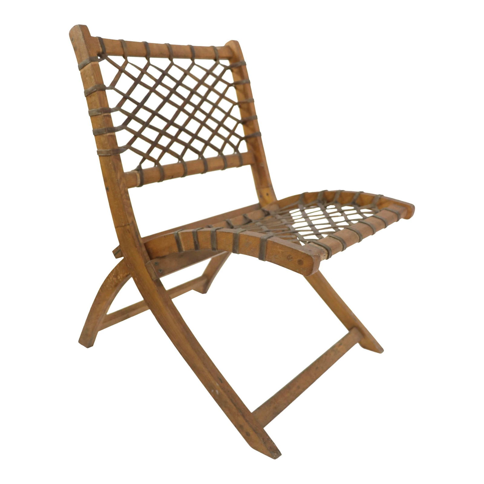 Unique Folding Rustic Lounge Chair by Snow Shoe Tubbs VT: Unique Folding Rustic Lounge Chair by Snow Shoe Tubbs VT Discover this unusual folding camp lounge chair by Snow Shu Chairs from Tubbs, Vermont. Merging Barcelona chair sophistication with Adirondack