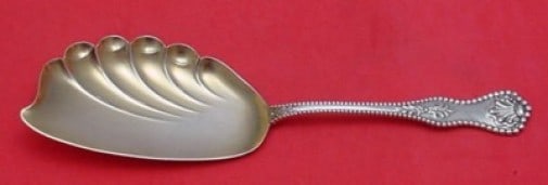 Dominick & Haff Charles II Sterling Silver Ice Cream Server 10 1/4": Dominick & Haff Charles II Sterling Silver Ice Cream Server 10 1/4" This exquisite ice cream server features the elegant Charles II pattern, crafted by Dominick & Haff. Made from high-quality sterling
