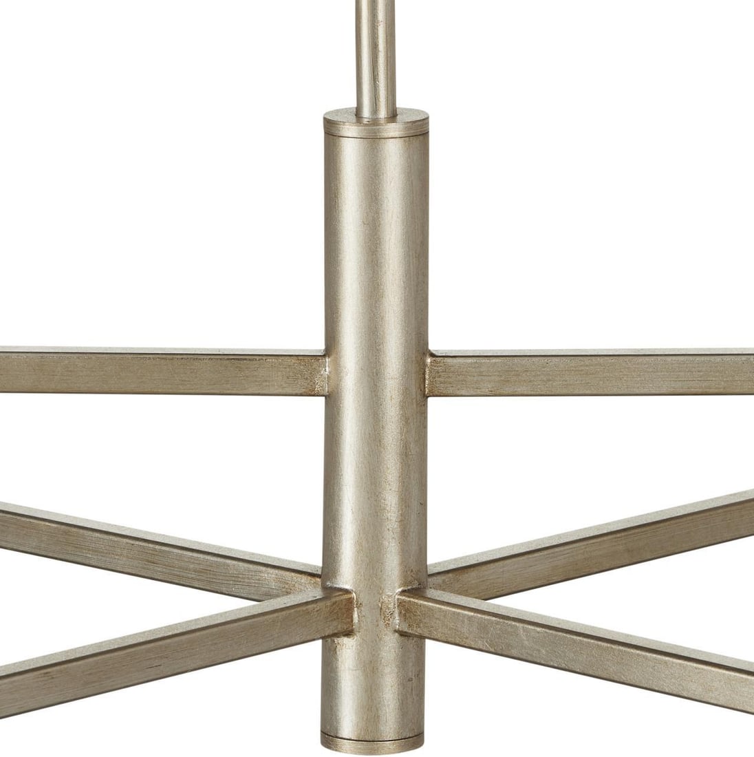 Currey Courante Silver Chandelier Adjustable Dimmable 25.5H 44.75W (1 of 6)