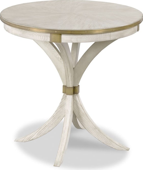 Woodbridge Traditional Luna Circular Side Table 26" (1 of 5)