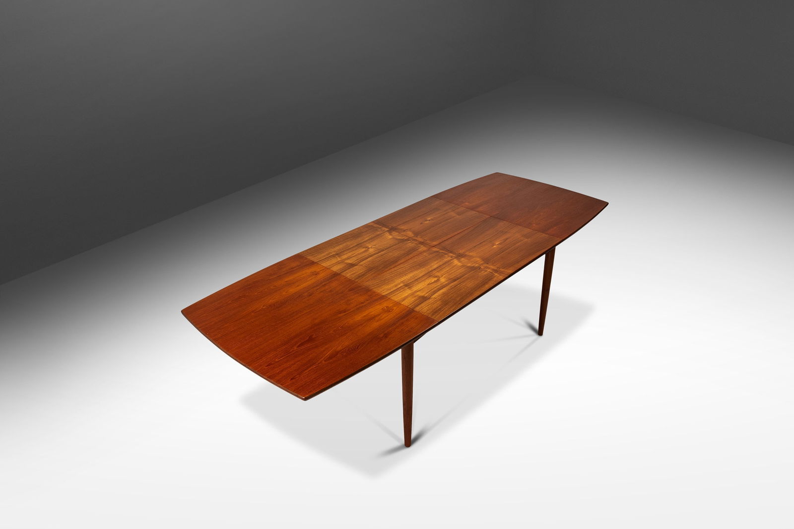 Danish Mid-Century Modern Teak Expansion Dining Table Double Butterfly Leaf 1960s (1 of 10)