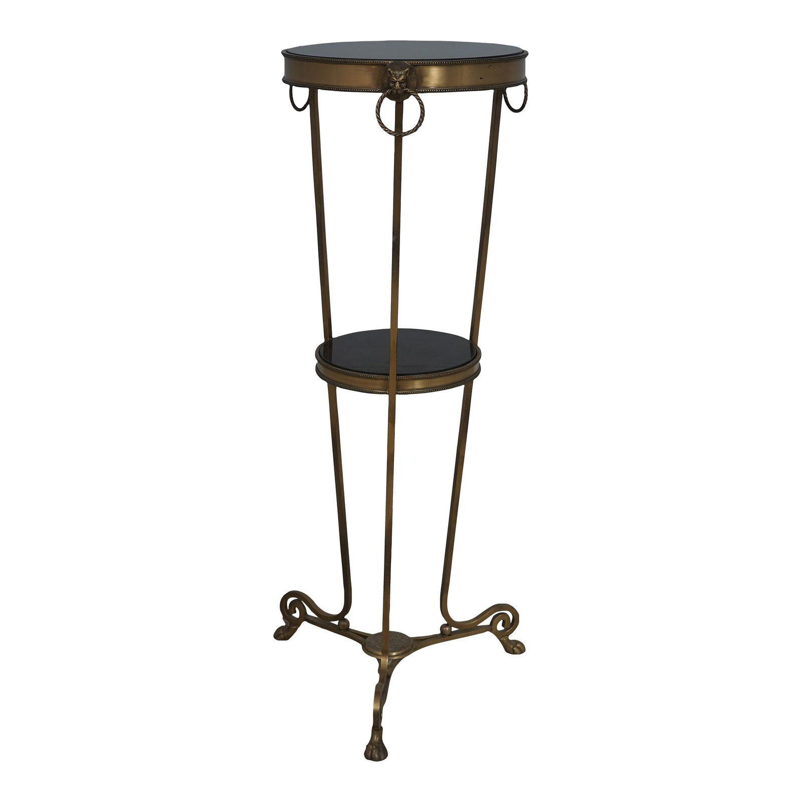 Regency Style Bronze Marble Tiered Decorative Stand 20 Years Old (1 of 9)