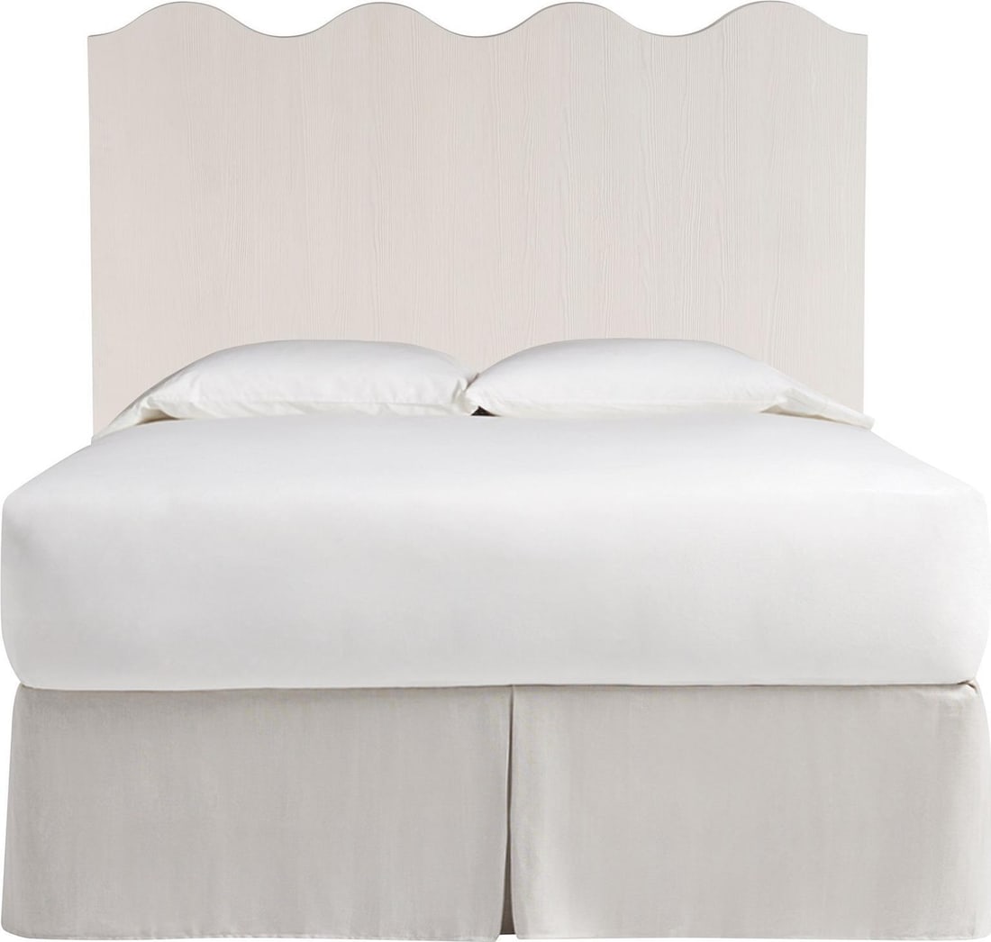 Universal Surf City Queen Bed Headboard in White Sand (1 of 4)