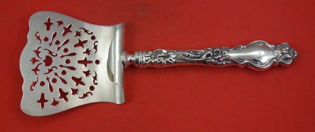 Wallace Eton Sterling Silver Asparagus Server 10 inch (1 of 2)