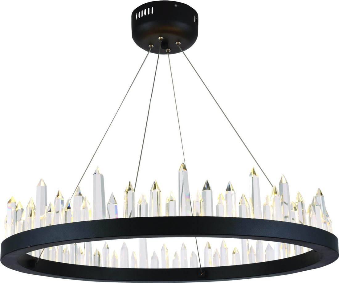 Malta Collection Regency Bowl Chandelier Elegant Lighting Crystal LED: Malta Collection Regency Bowl Chandelier Elegant Lighting Crystal LED Illuminate your space with this elegant bowl chandelier from the Malta collection. This stunning piece features a polished nickel