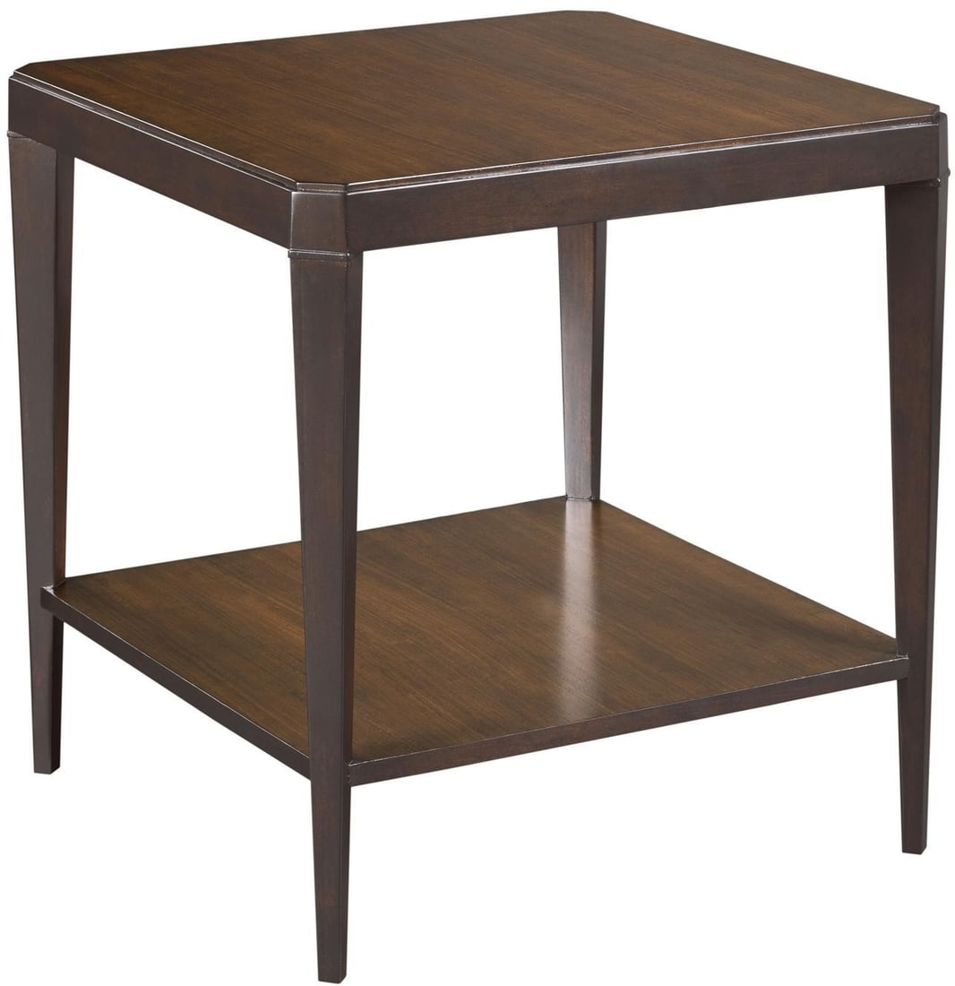 Woodbridge Square Mahogany Side Table 27x27x27 New (1 of 2)