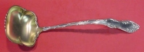 Towle Old English Sterling Silver Soup Ladle 13 Inch Square Bowl (1 of 2)
