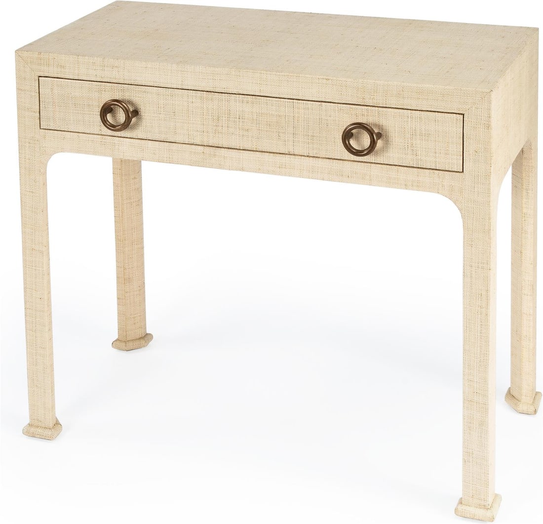 Butler Chatham Console Table Transitional Style Beige Finish: Butler Chatham Console Table Transitional Style Beige Finish Enhance your living space with the stylish Chatham Console Table from Butler Specialty. This elegant piece features a transitional style th
