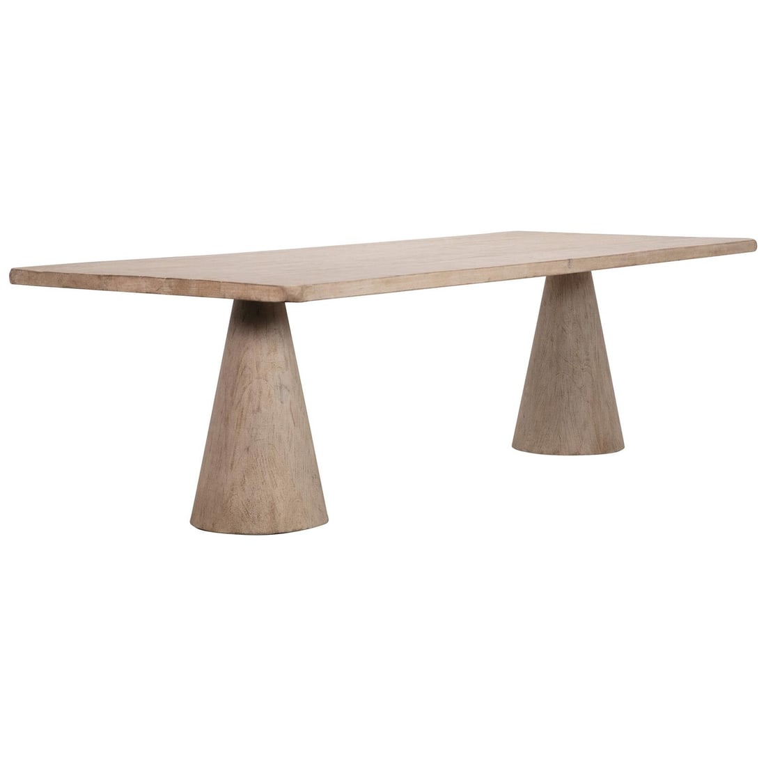Zaya Collection Minimalist Reclaimed Pine Dining Table 108x42 (1 of 5)