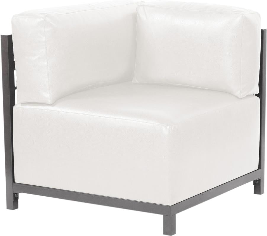 Contemporary Howard Elliott Avanti Axis Chair White Finish (1 of 5)