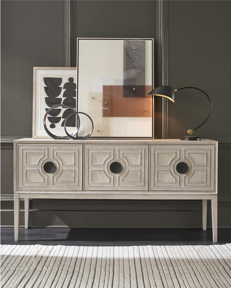 Universal French Style Sideboard in Rolling Fog Finish 76" (1 of 5)