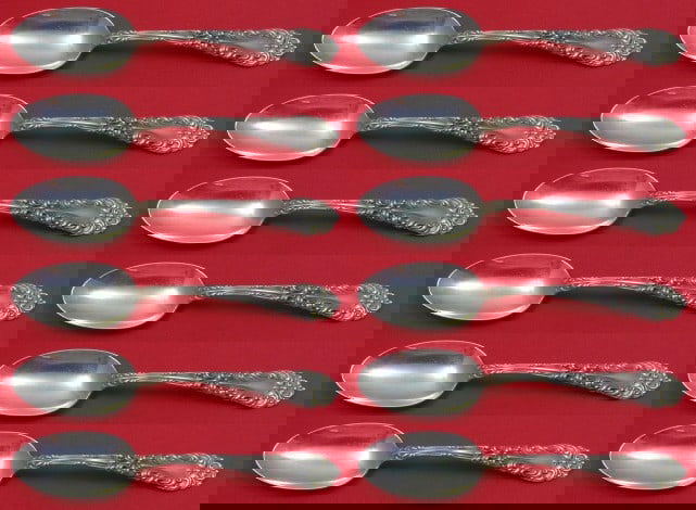 Amston Athene Sterling Silver Teaspoon Set of 12 5 7/8 in (1 of 4)