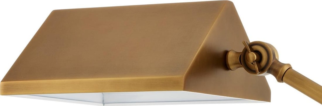 Currey Modern Brass Floor Lamp with Marble Base 51H Adjustable: Currey Modern Brass Floor Lamp with Marble Base 51H Adjustable Illuminate your space with this exquisite Modern Brass Floor Lamp, featuring a stylish antique brass finish and a sturdy marble base. Des