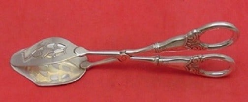 Marthinsen Lillemor Sterling Silver Pastry Tongs 8 Inch Serving (1 of 1)