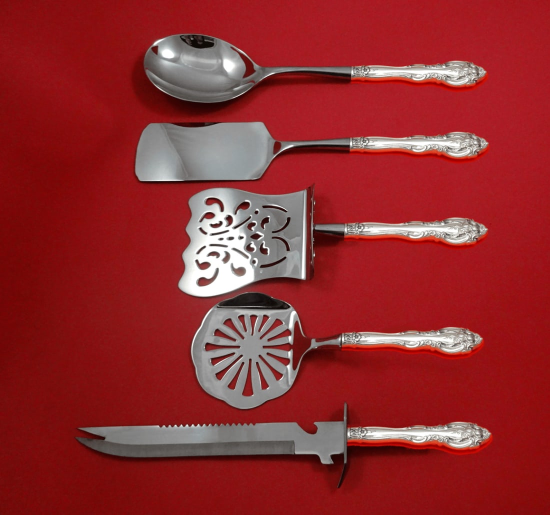 Gorham La Scala Sterling Silver 5pc Brunch Serving Set (1 of 2)