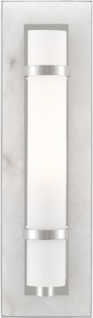 Currey Bruneau Vintage Style Polished Nickel Wall Sconce (1 of 2)