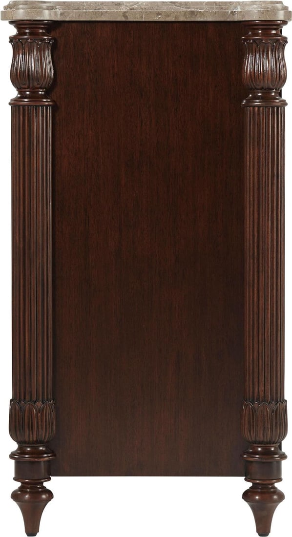 Rectangular Marble Veneer Commode Alexa Hampton Design by Theodore Alexander - 2