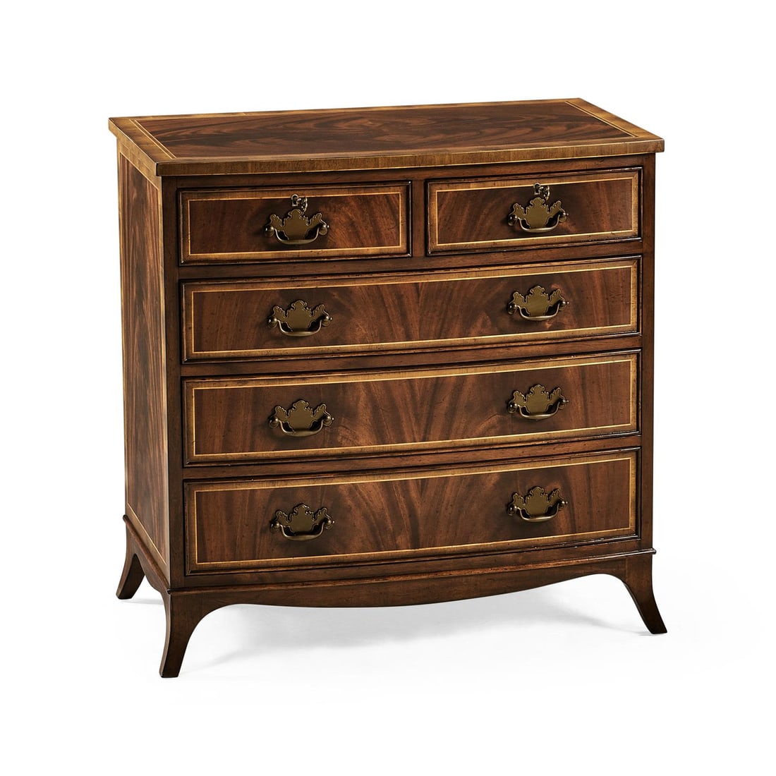Jonathan Charles Buckingham Mahogany Chest of Drawers Regency Style (1 of 8)