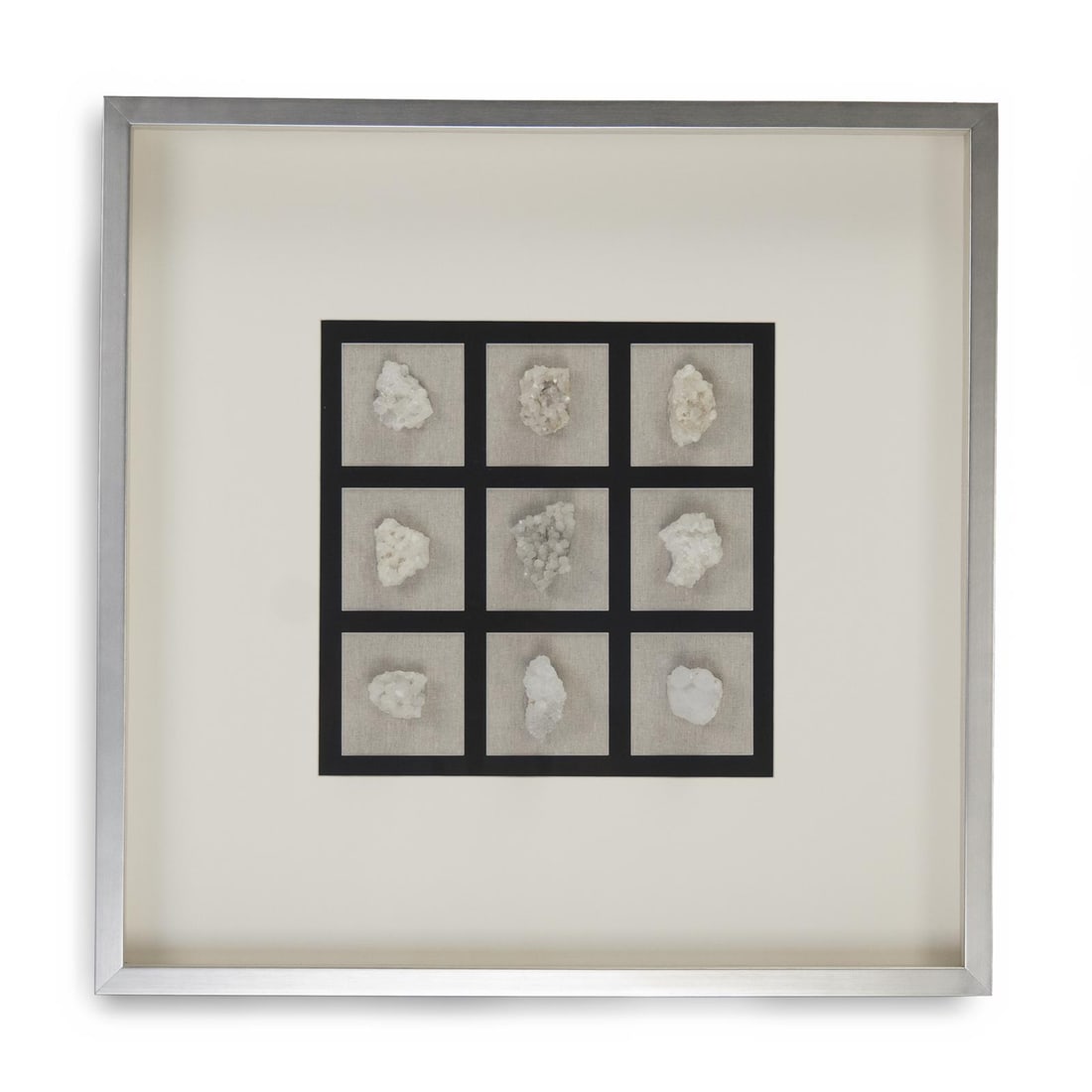 Zentique Gemstone Wall Decor Abstract Art 27.50x27.50 Inches: Zentique Gemstone Wall Decor Abstract Art 27.50x27.50 Inches Enhance your living space with this mesmerizing gemstone wall decor piece. This stunning abstract style artwork combines a mix of crystal s