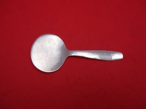 Allan Adler Sterling Silver Hand Hammered Petit Four Server 5 1/4" (1 of 1)